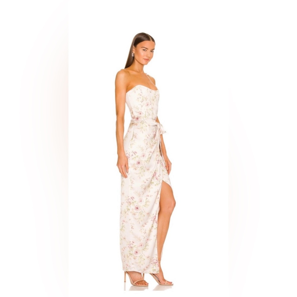 V. Chapman Corset Wrap Dress